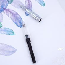 得力S680金属钢笔小学生用可爱练字笔0.38mm笔尖吸墨钢笔四色可选